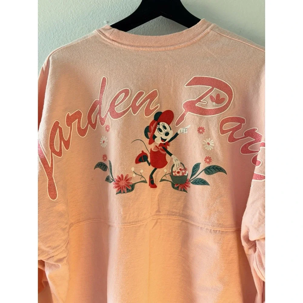Disney Parks 2019 Epcot Flower & Garden Festival Minnie Mouse Spirit Jersey XL